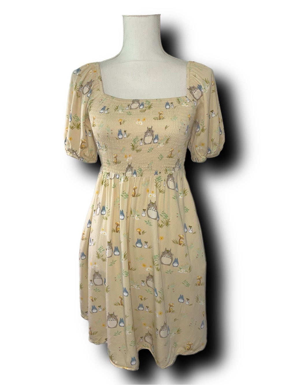 Studio Ghibli My Neighbor Totoro Allover Print Smock Dress Her Universe